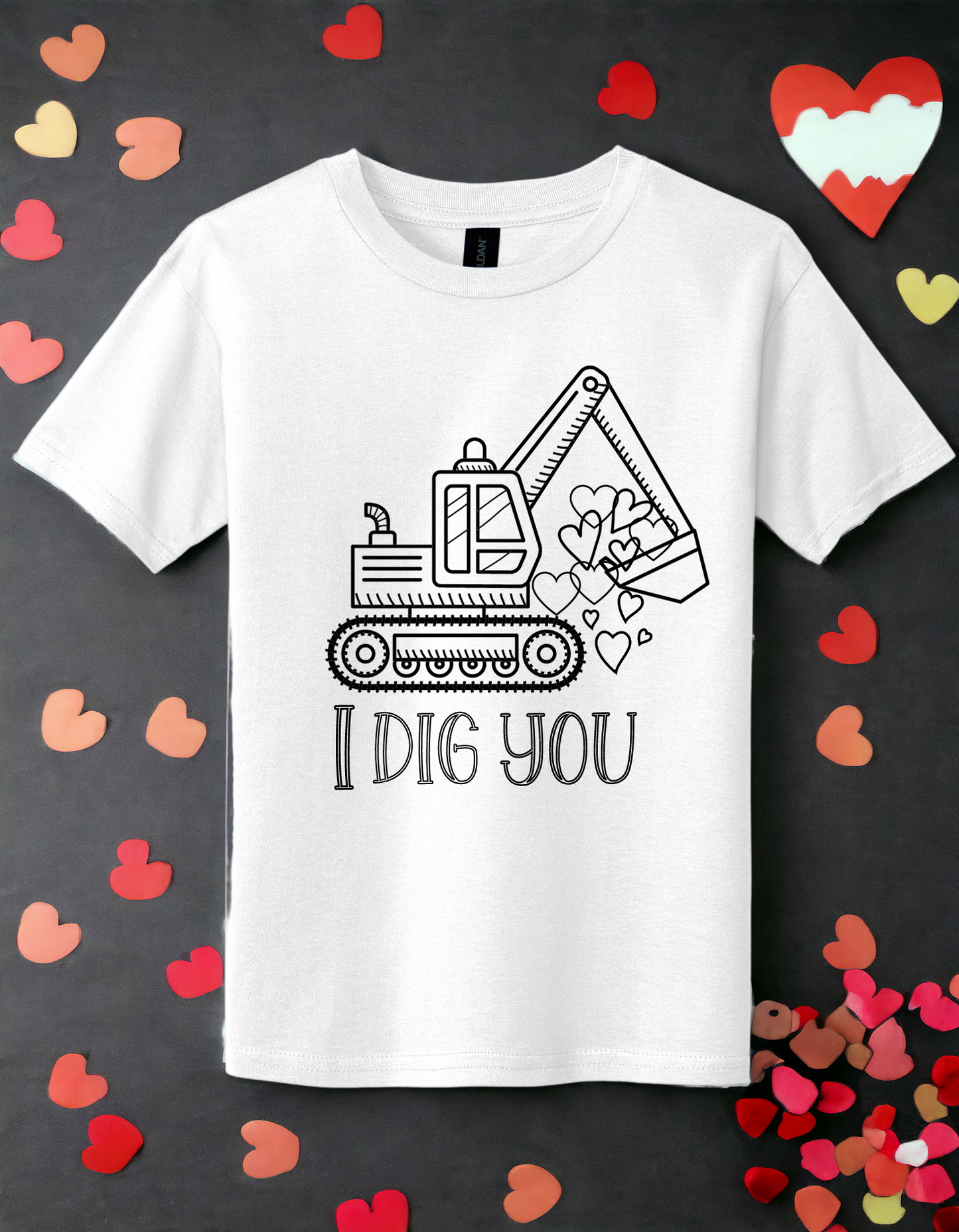 I dig you coloring Tee