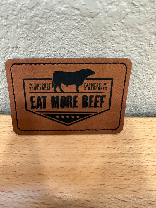 Eat More Beef Patch