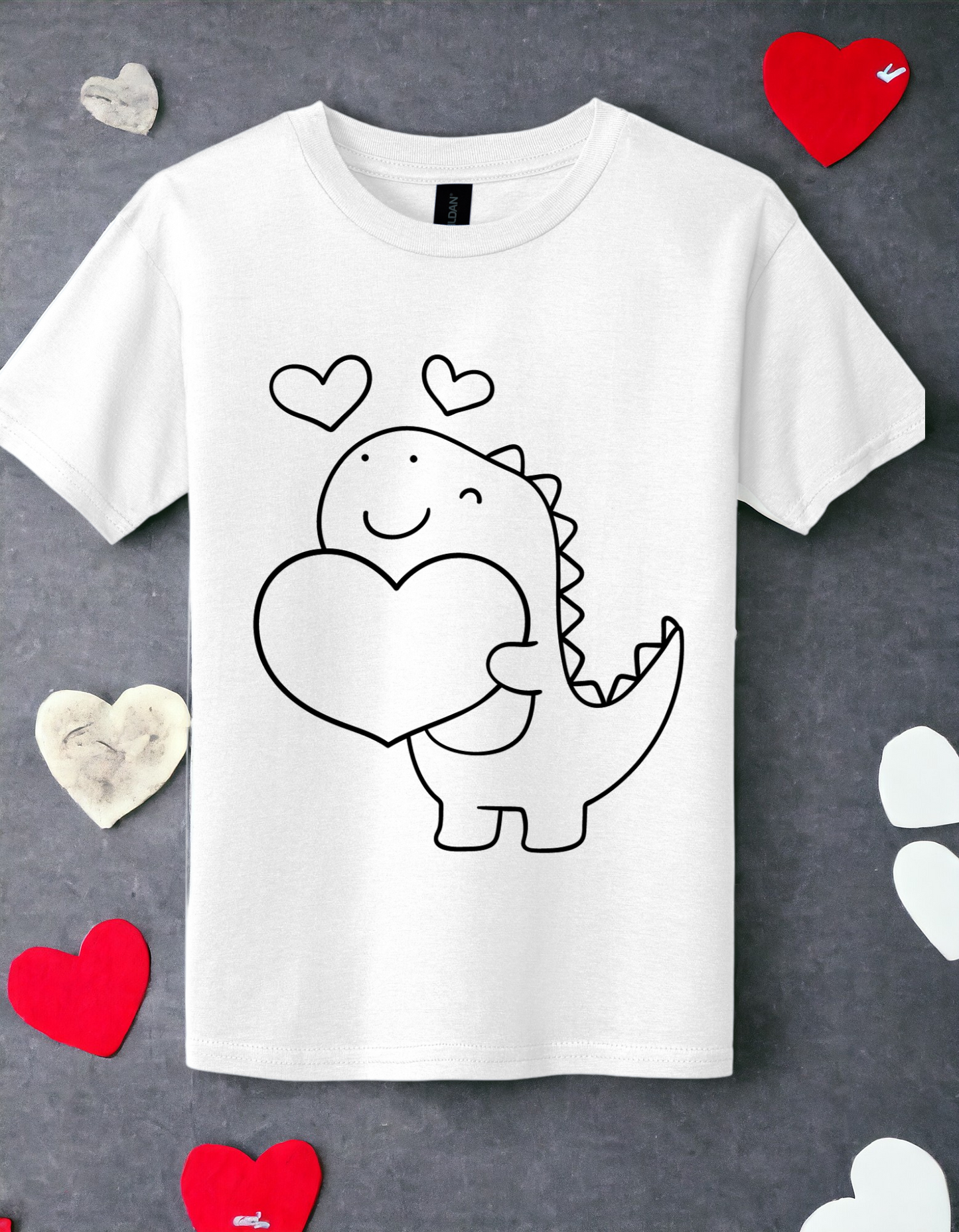Dinosaur Coloring Shirt