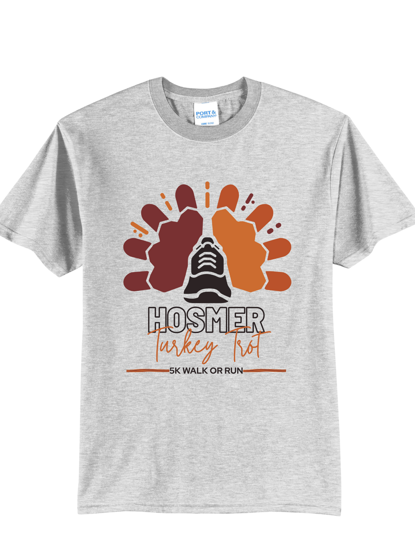 Hosmer Turkey Trot Grey Short Sleeve
