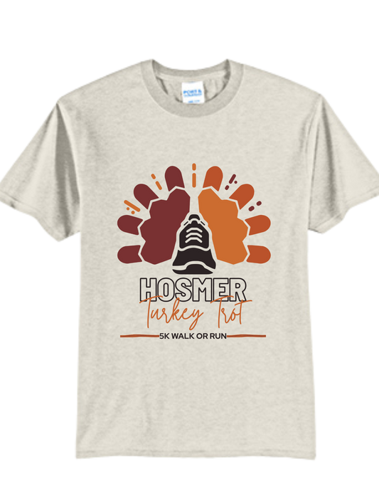Hosmer Turkey Trot Oatmeal T-shirts
