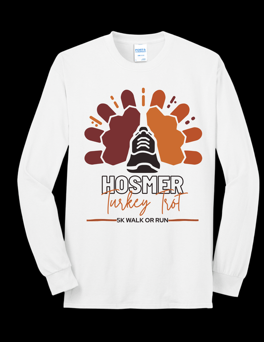 Hosmer Turkey Trot White long Sleeve